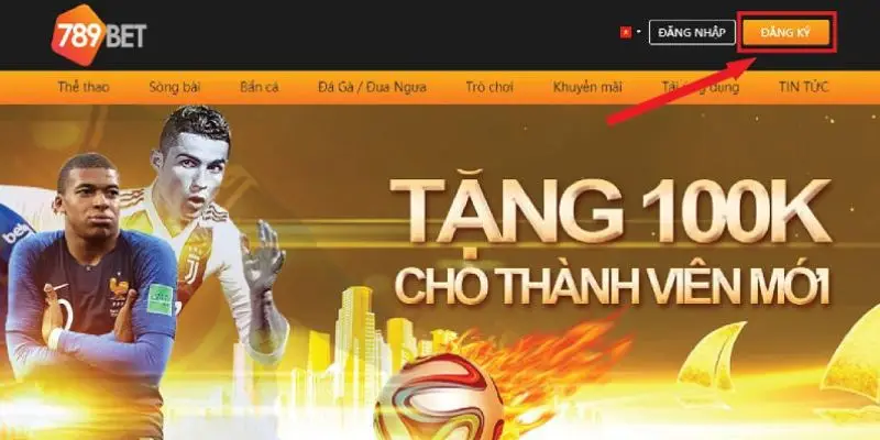 Thưởng ngay 100k cho tân thủ hoàn thành đăng ký tài khoản