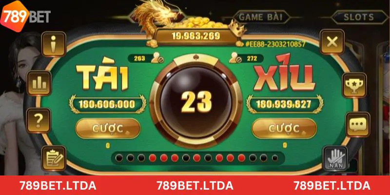 Tài xỉu - game chơi siêu cuốn hút tại cổng game 789bet