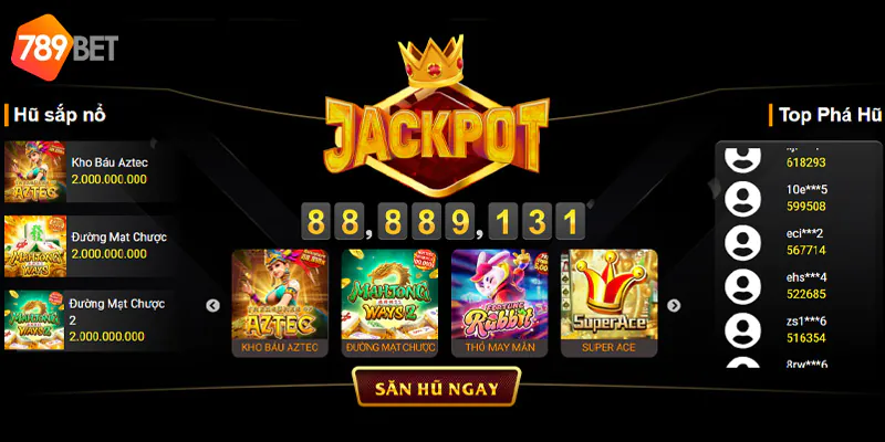 Trúng Jackpot khi quay hũ anh em sẽ nhận được phần thưởng lớn